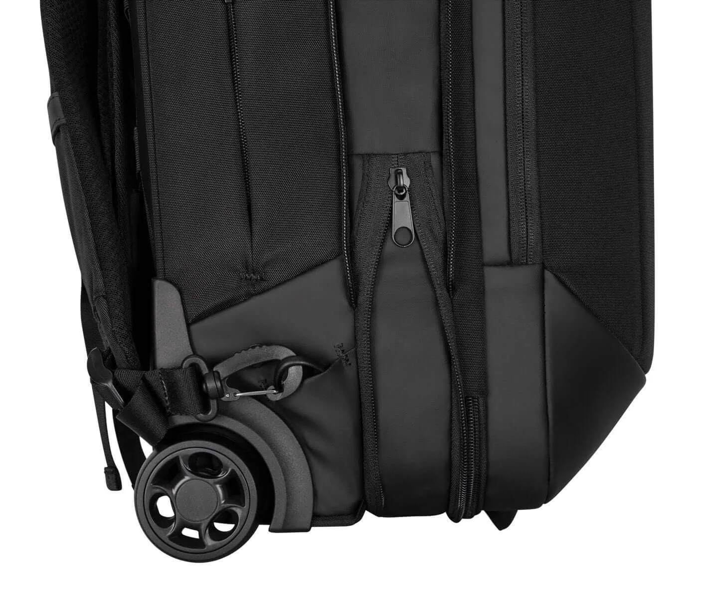15.6” EcoSmart® Mobile Tech Traveler Rolling Backpack - Black