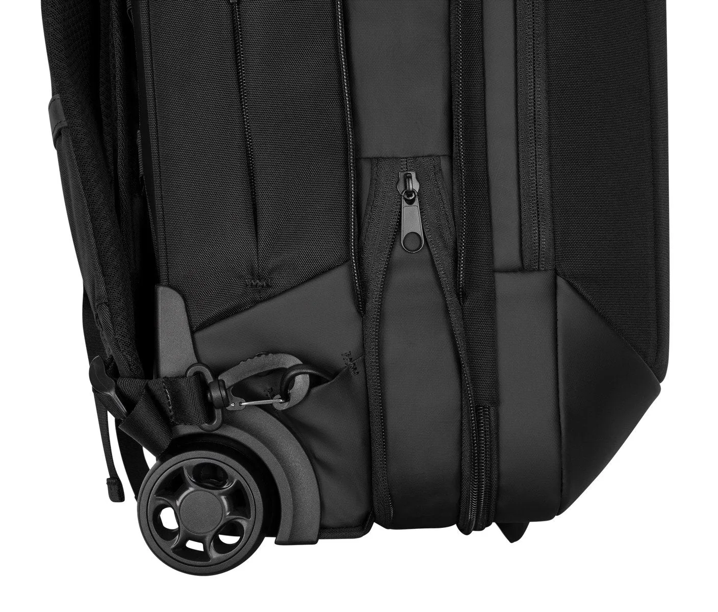 15.6” EcoSmart® Mobile Tech Traveler Rolling Backpack - Black