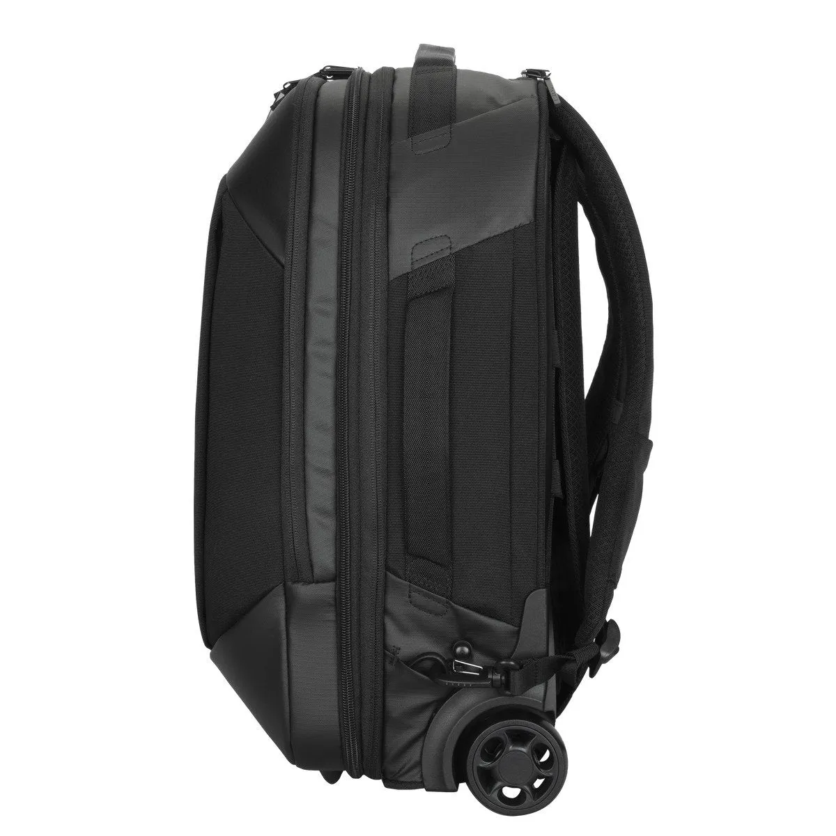 15.6” EcoSmart® Mobile Tech Traveler Rolling Backpack - Black