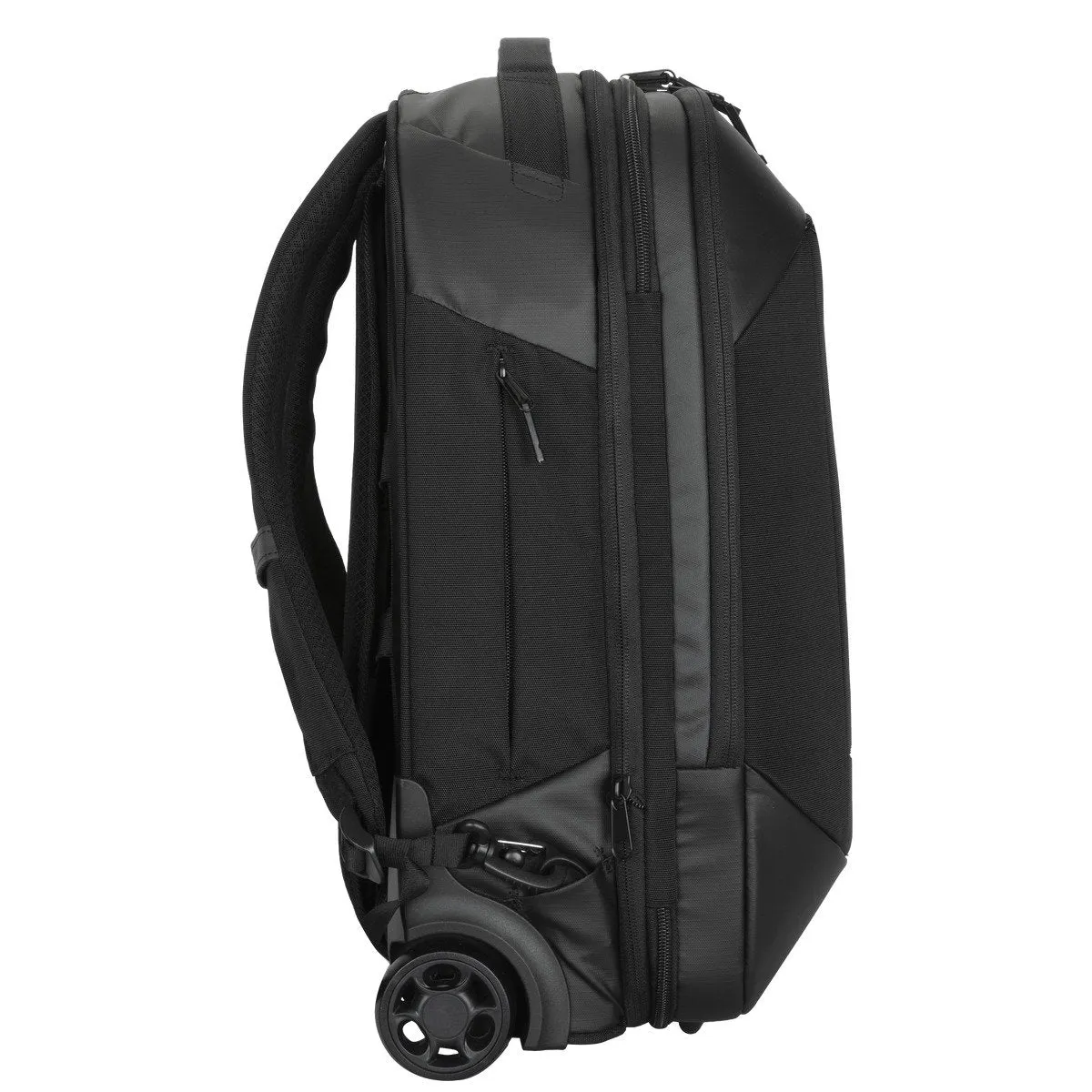 15.6” EcoSmart® Mobile Tech Traveler Rolling Backpack - Black