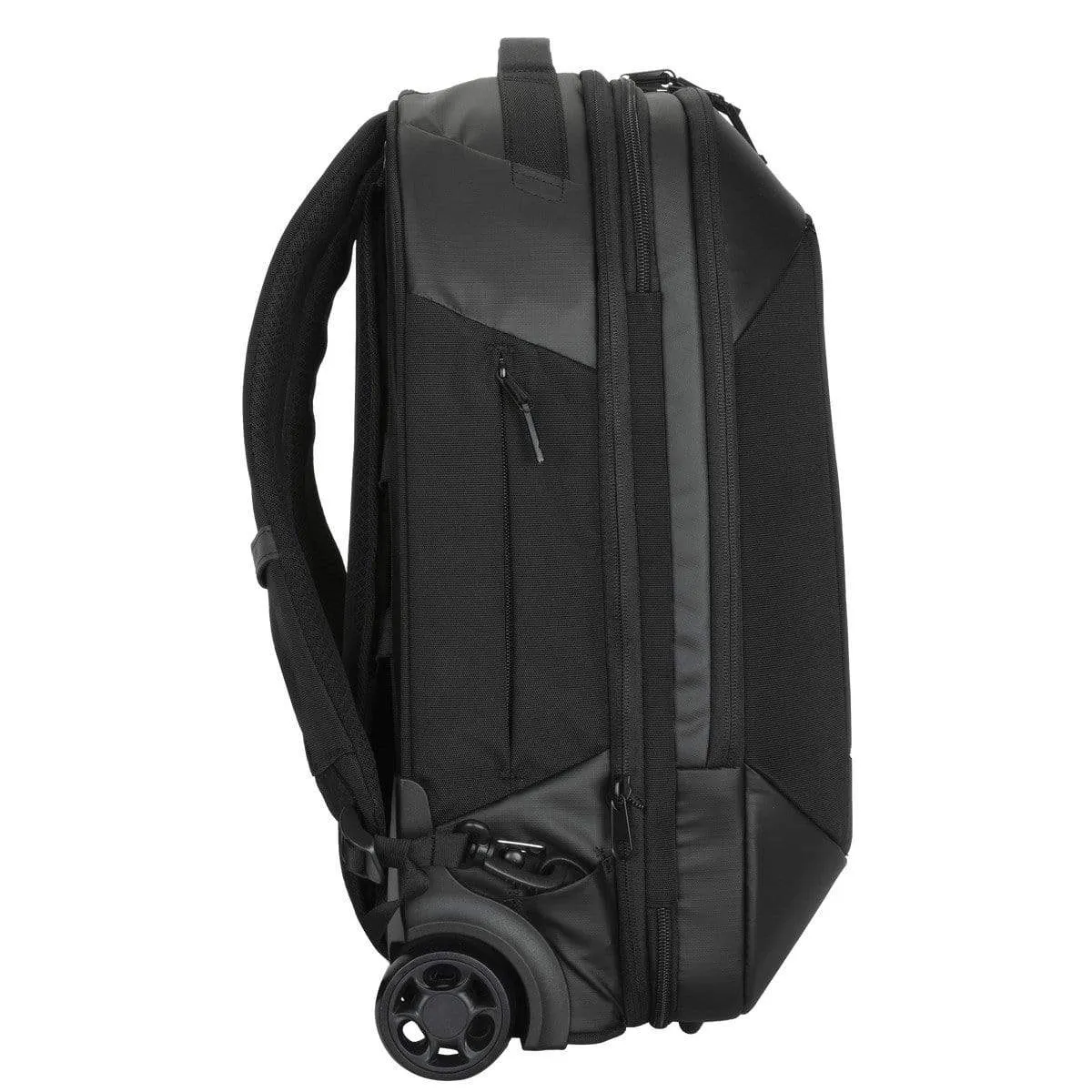 15.6” EcoSmart® Mobile Tech Traveler Rolling Backpack - Black