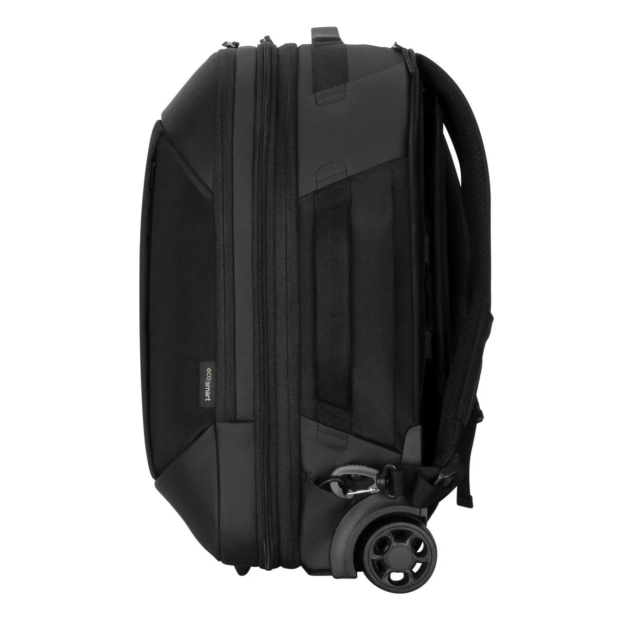 15.6” EcoSmart® Mobile Tech Traveler Rolling Backpack - Black