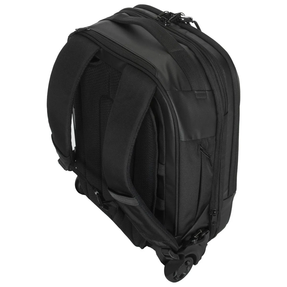15.6” EcoSmart® Mobile Tech Traveler Rolling Backpack - Black