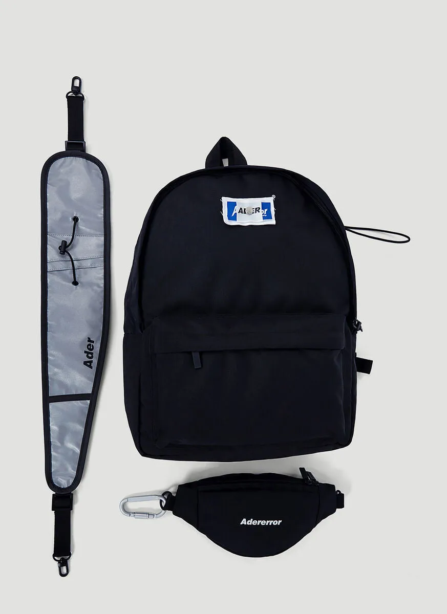 Ader Error Rivet Label Two-Way Backpack