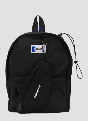 Ader Error Rivet Label Two-Way Backpack