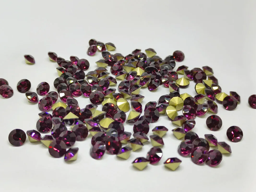 Amethyst Chaton Rhinestones
