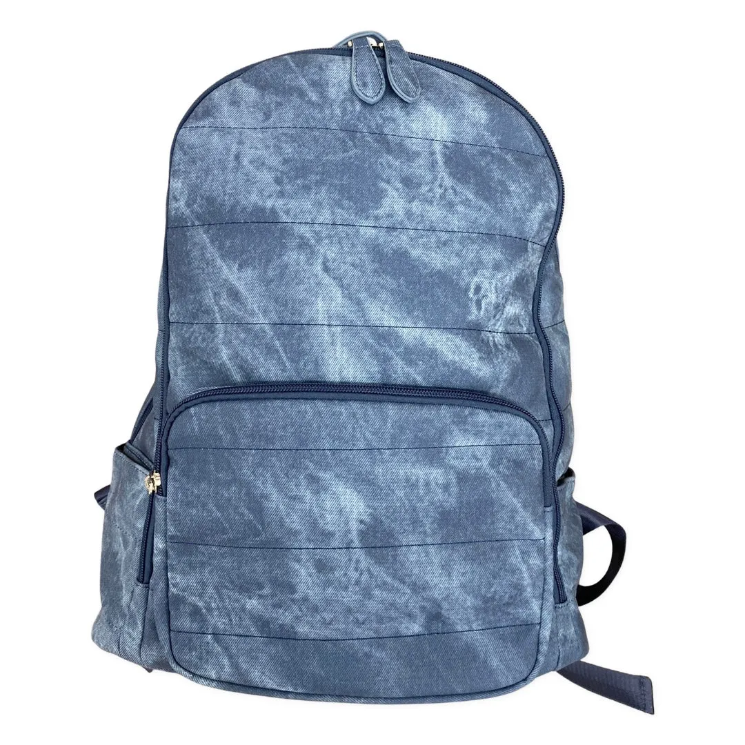 Bari Lynn Navy Tie Dye Backpack
