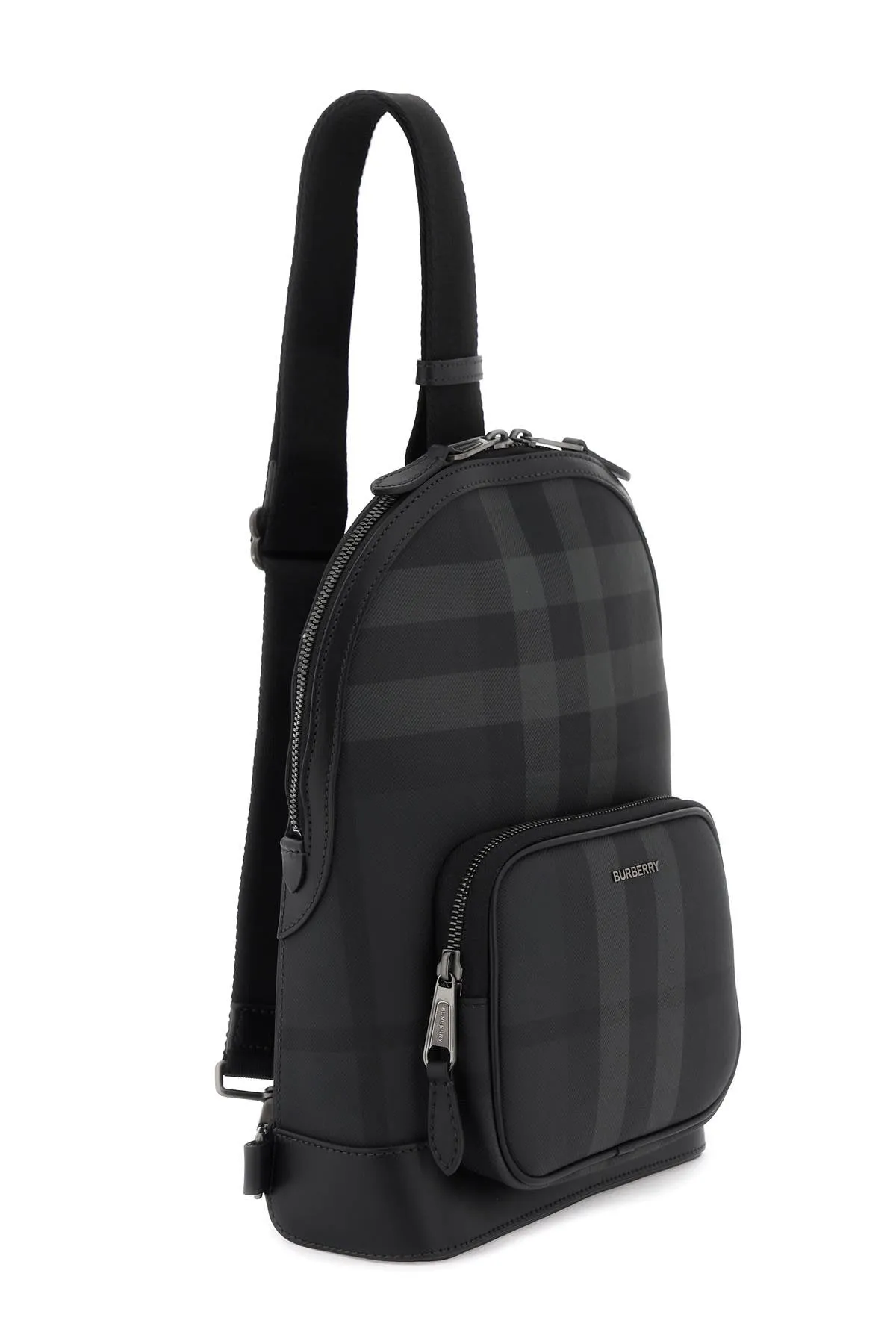 Burberry one-shoulder backpack check