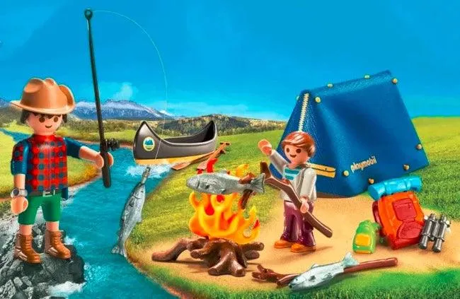 Camping Adventure Carry Case Building Set