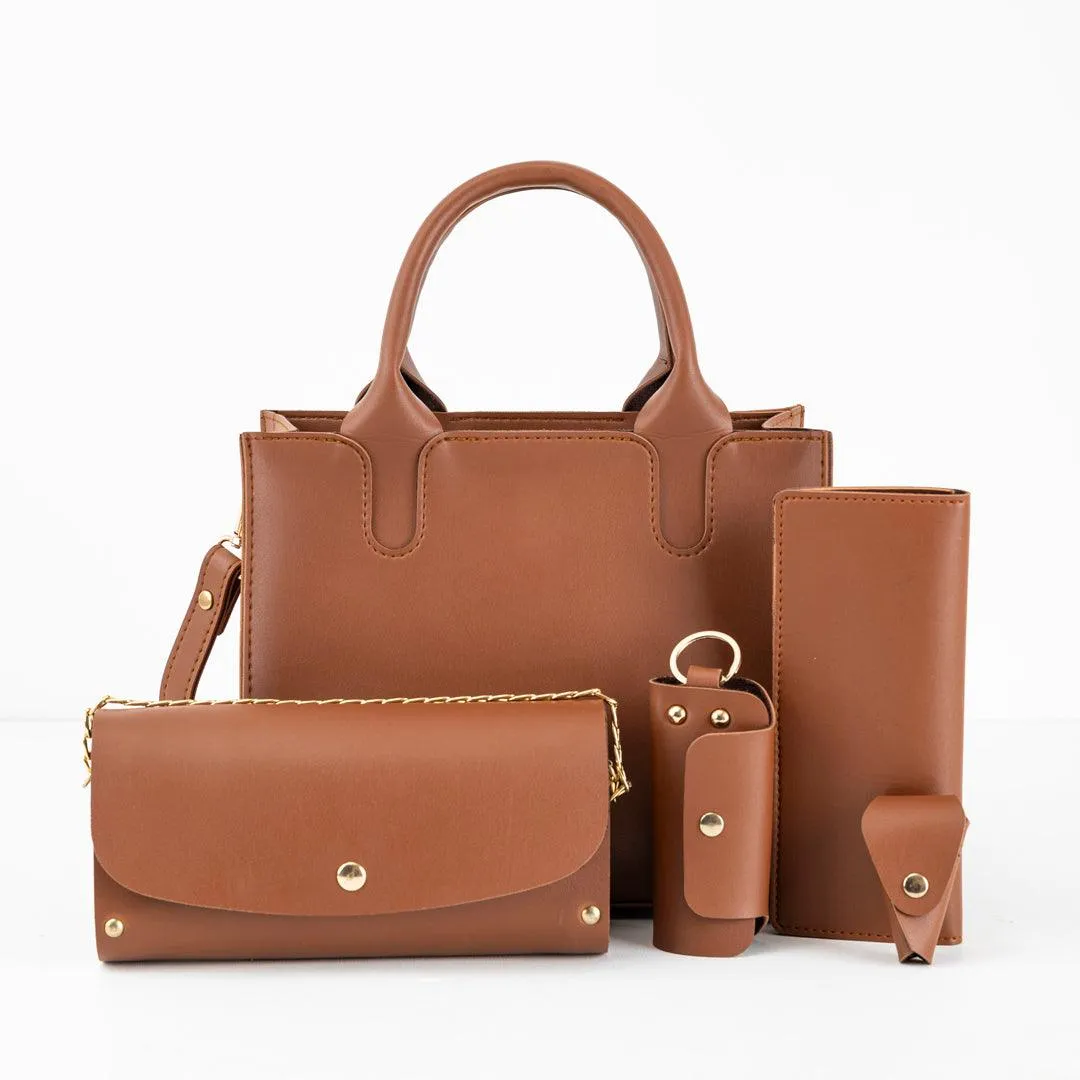 Caravan 5Pc -Mustard Brown