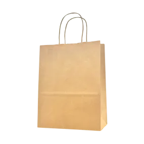 CCF ECO-friendly heavy duty kraft paper shopping bag #7 - 300 pieces/case