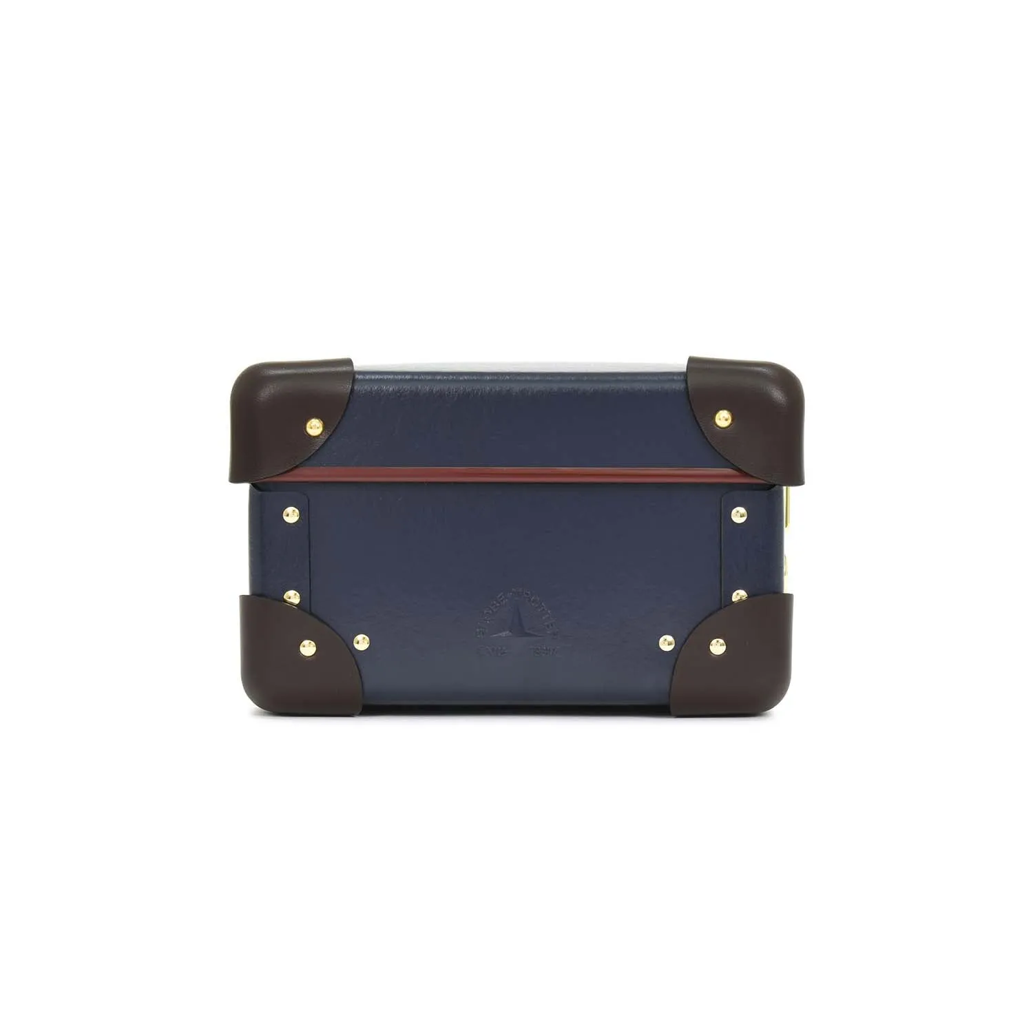 Centenary · 6-Slot Watch Case | Navy/Cocoa