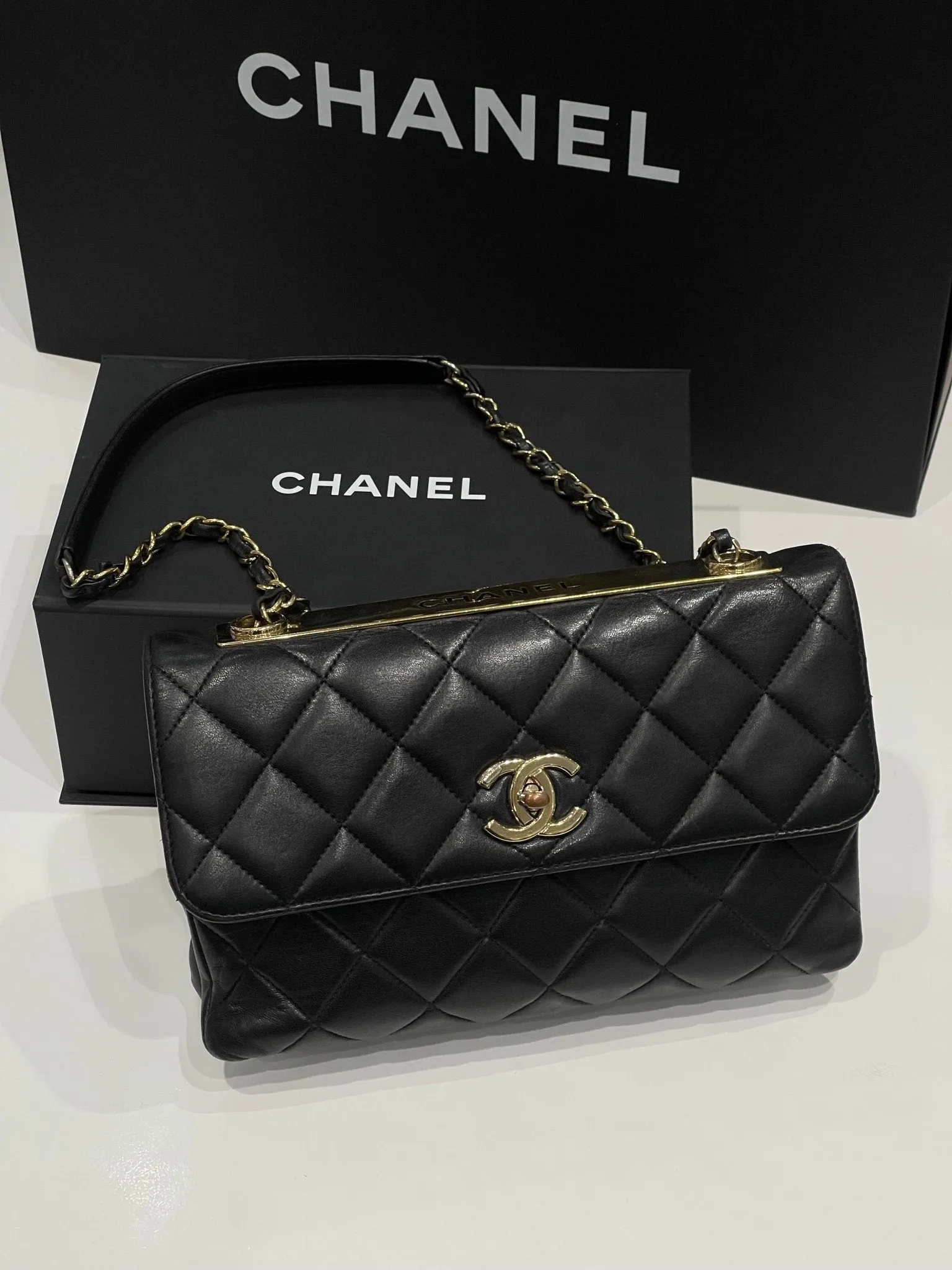 Chanel - Sac Trendy chain flap