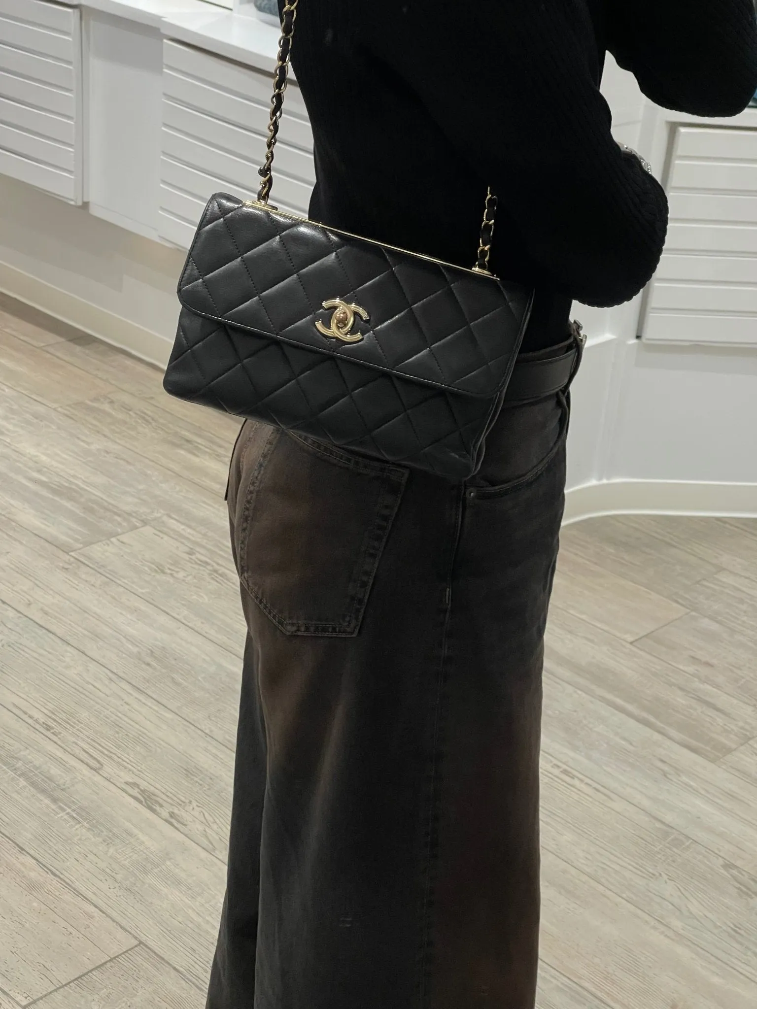 Chanel - Sac Trendy chain flap