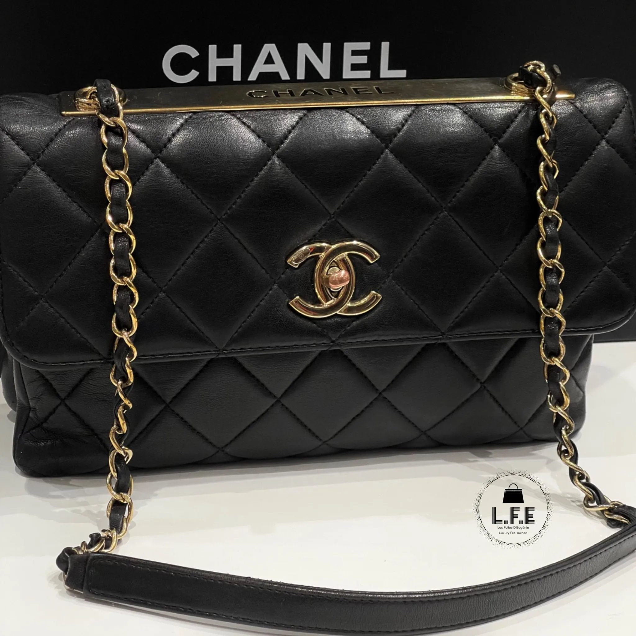 Chanel - Sac Trendy chain flap