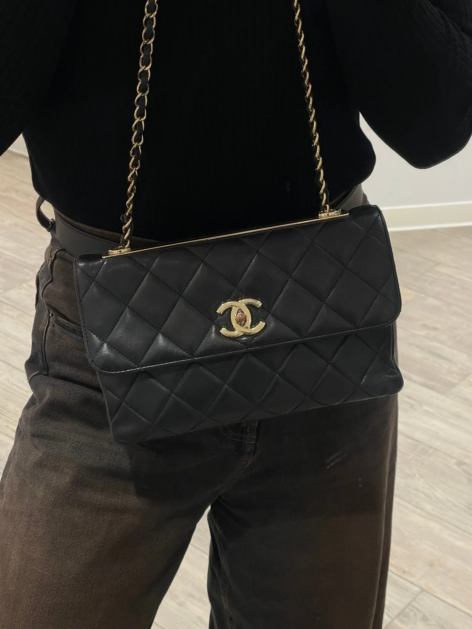 Chanel - Sac Trendy chain flap