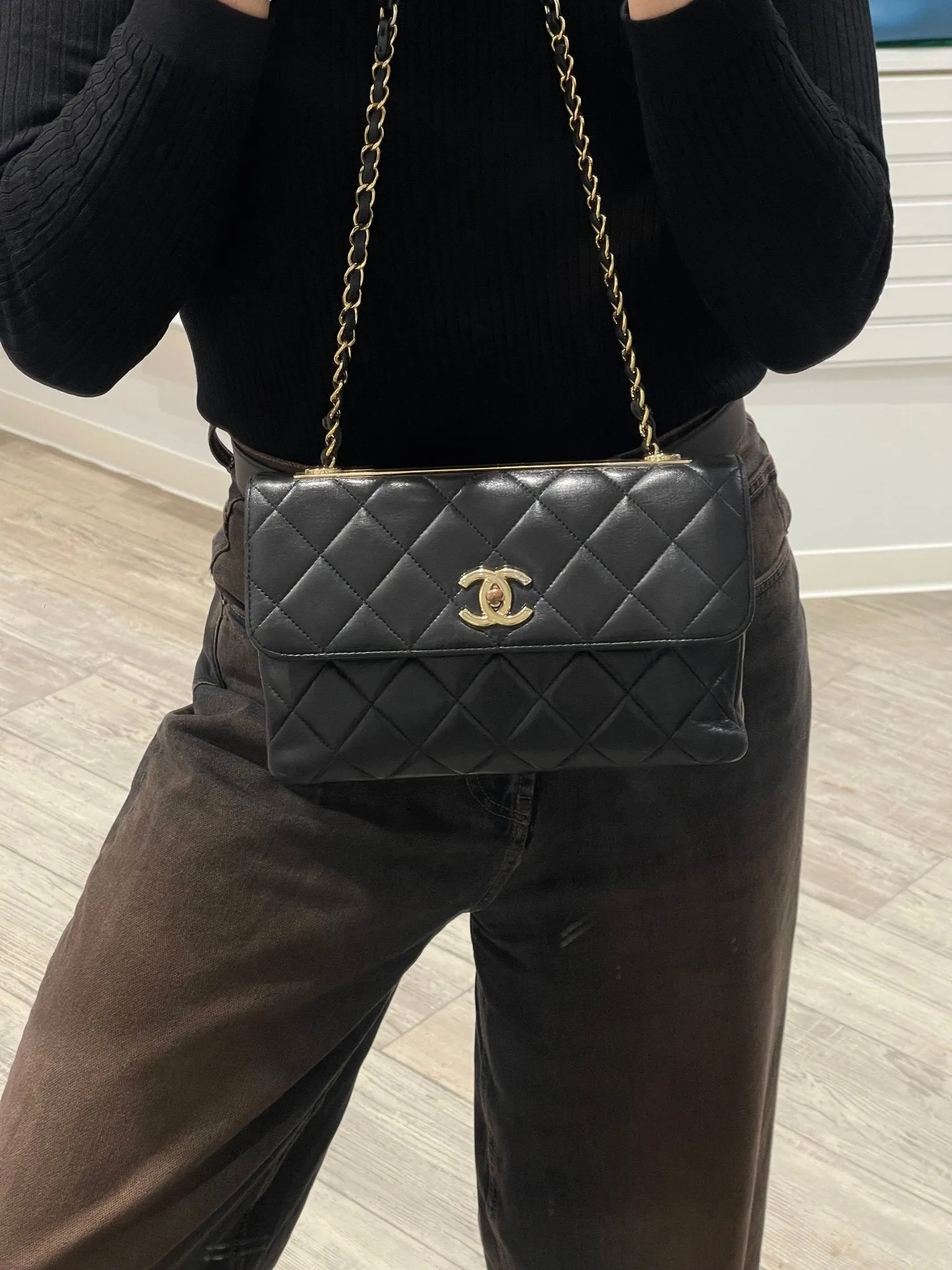 Chanel - Sac Trendy chain flap