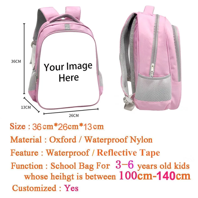 Cute Afro Black Girl with Crown Backpack