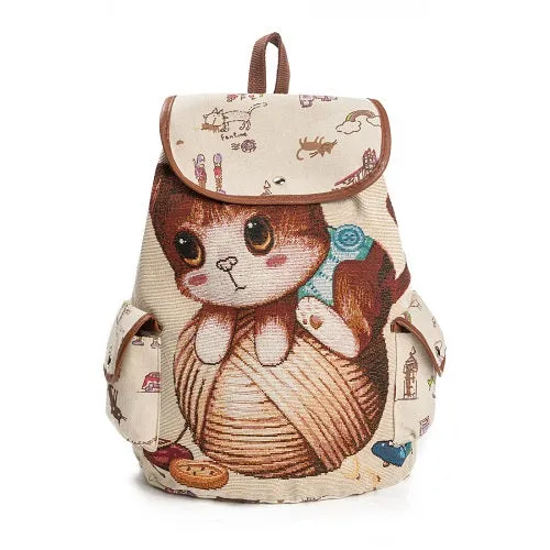 Cute Cat Backpack