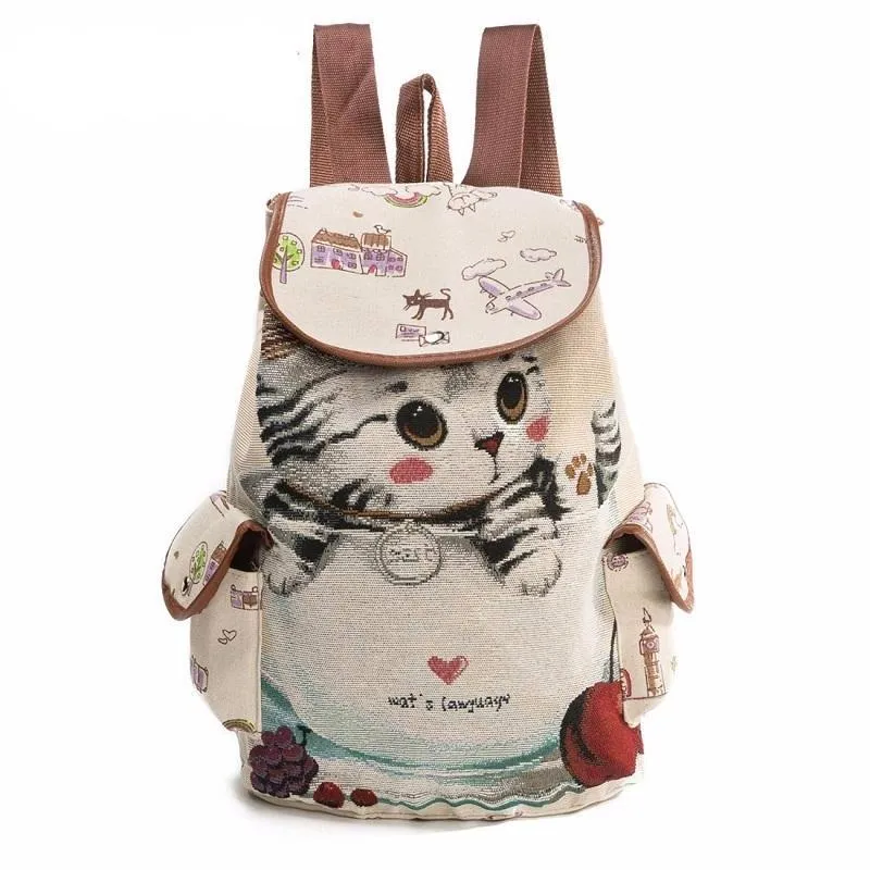 Cute Cat Backpack