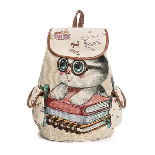 Cute Cat Backpack