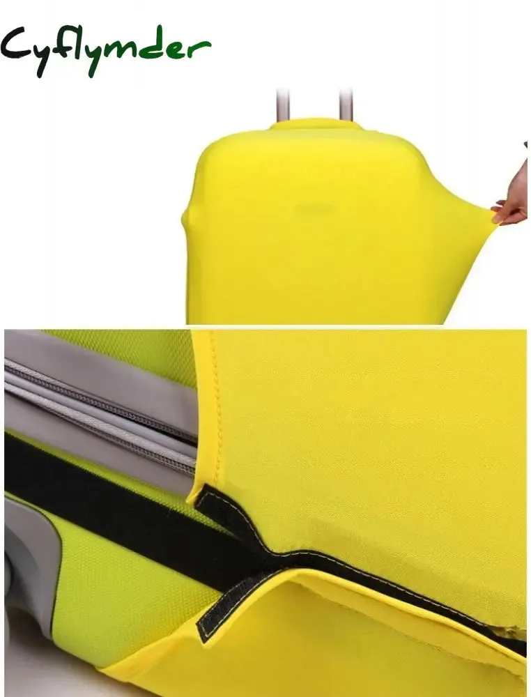 Cyflymder Travel Accessories Luggage Protective Case for 18 to 30 Inch Elastic Bags Powder Funda maleta Travel Accessories suitcase Cover