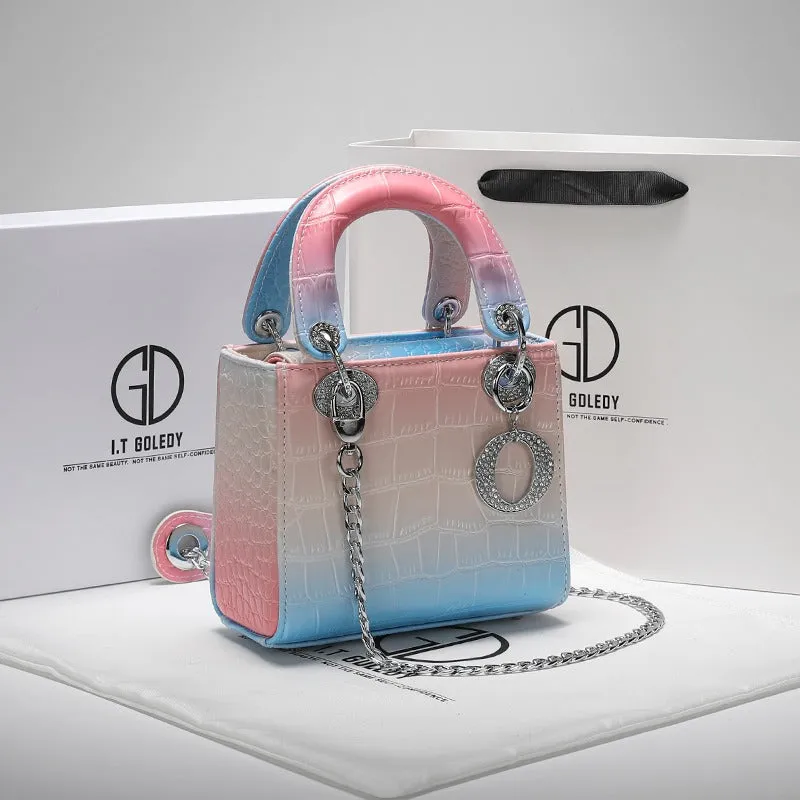 Diana Fashion Trendy Gradient Color Women's Handbag