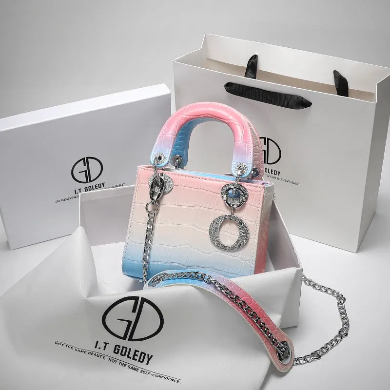 Diana Fashion Trendy Gradient Color Women's Handbag