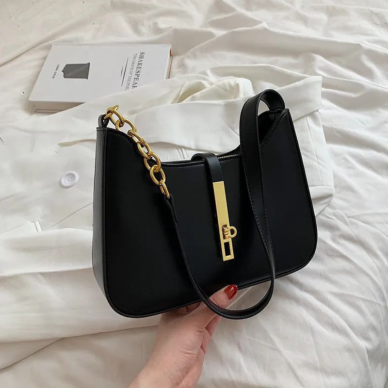 Ester Designer Leather Shoulder Crossbody Bag