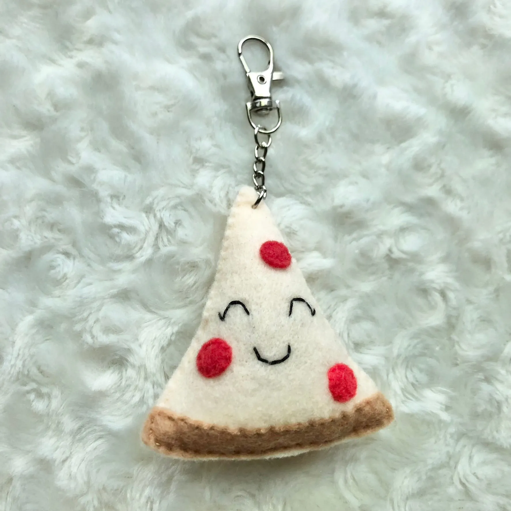 Felt Food Keychains- Pizza, Taco, Pickle, Avocado