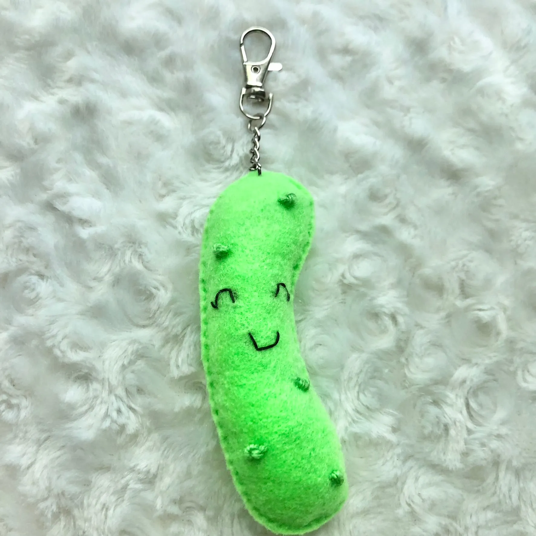 Felt Food Keychains- Pizza, Taco, Pickle, Avocado