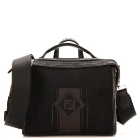 FENDI Lui Messenger Bag Tech Knit with Leather Mini