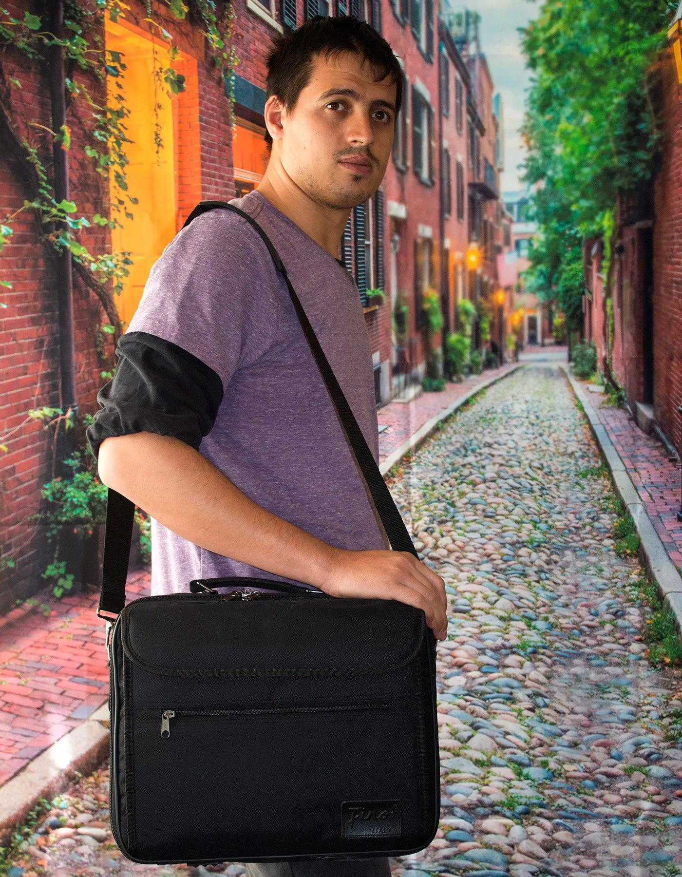 Fino 9-Litre SK-9973 Modern Utility 15 Inch Laptop Messenger & Travel Business Bag