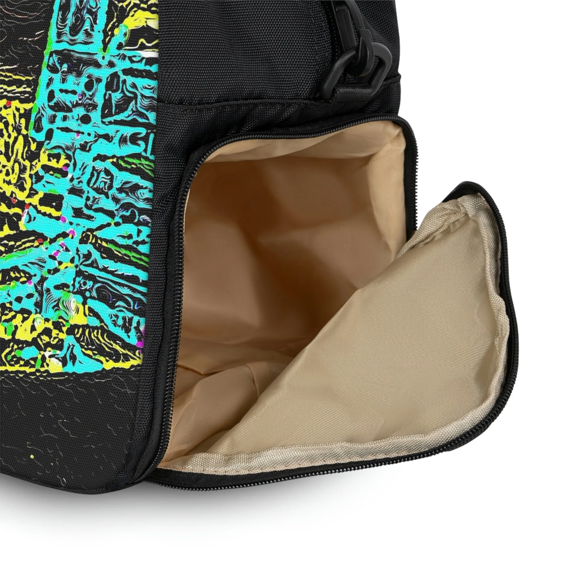 Fitness Handbag ... "Snow Vehicle In Snow Storm At-Rest" ... Circa 12Mar23 ... Central Idaho ... 18-Hours Rendering Time: Original Works ...