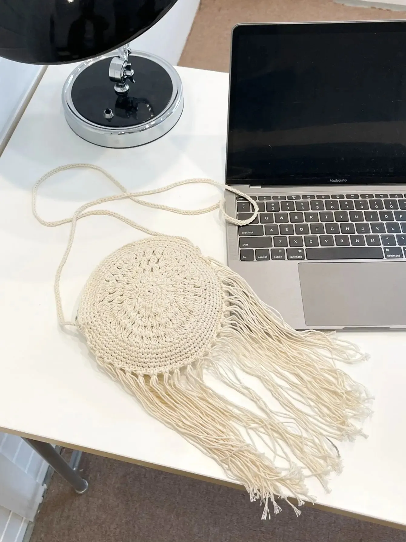 Fringe Crochet Boho Bag