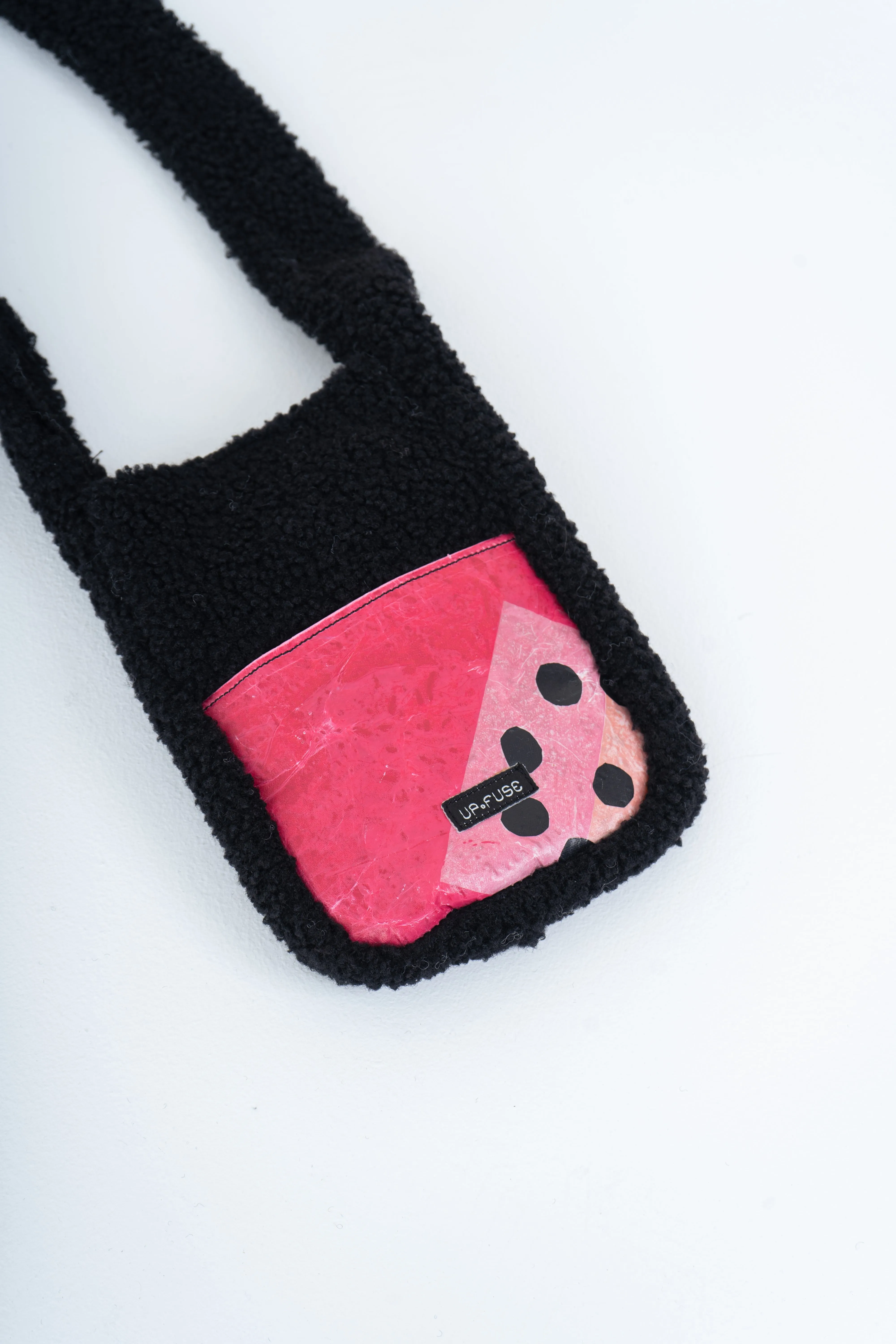 Fur Cross Bag in Monopoly