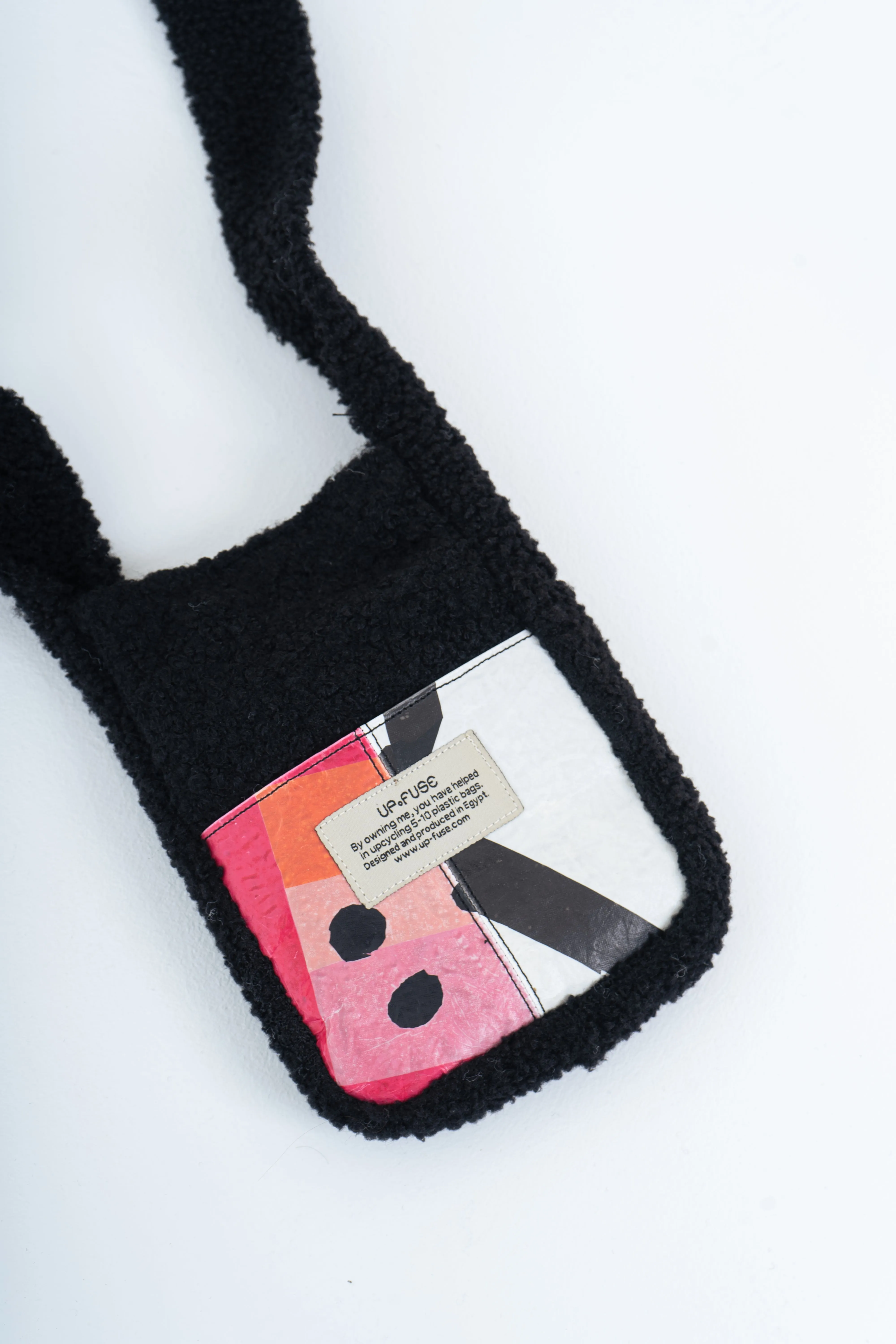 Fur Cross Bag in Monopoly