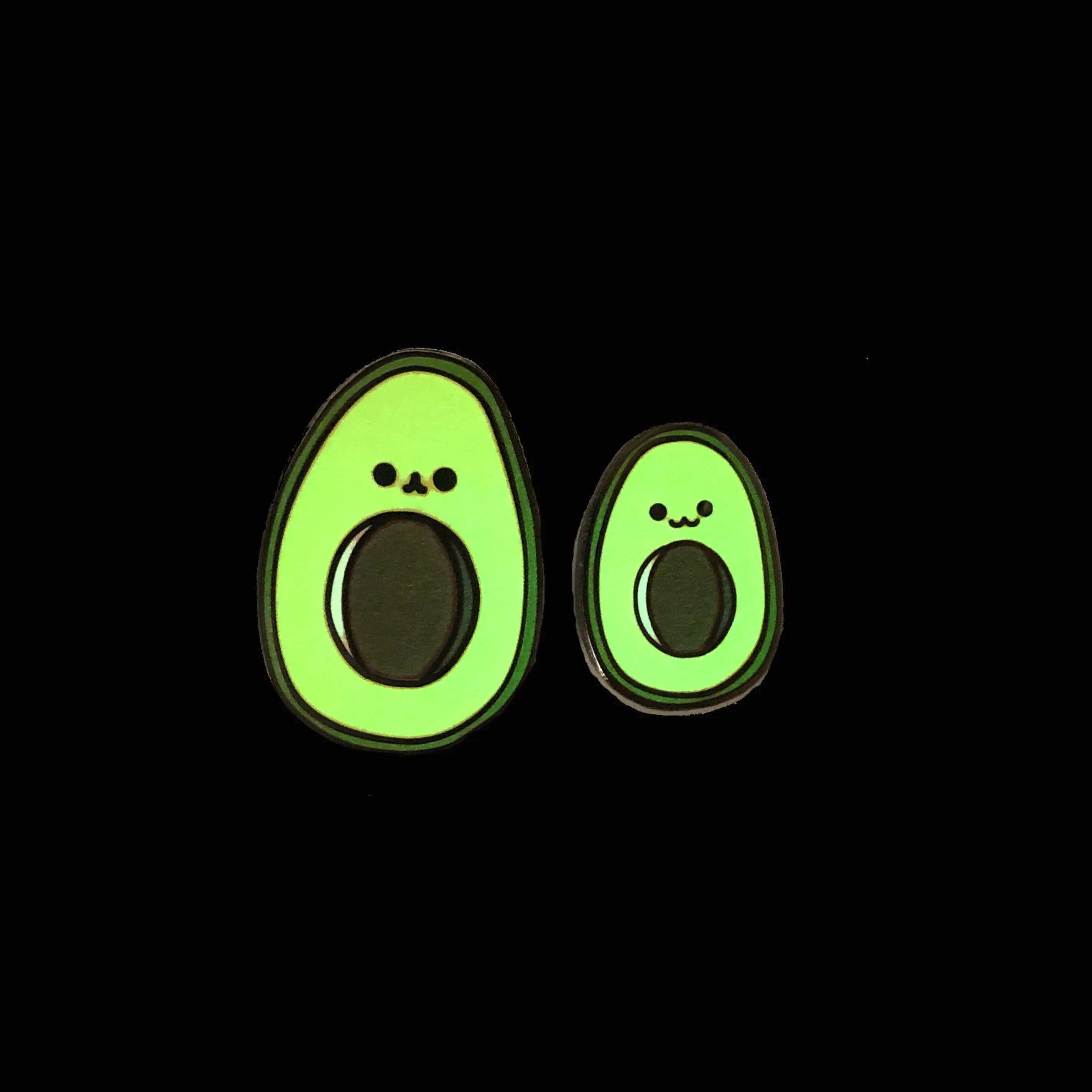 Giant Robot - Avocado Duo - Cute Two Pin Set