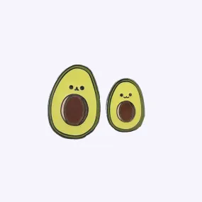 Giant Robot - Avocado Duo - Cute Two Pin Set
