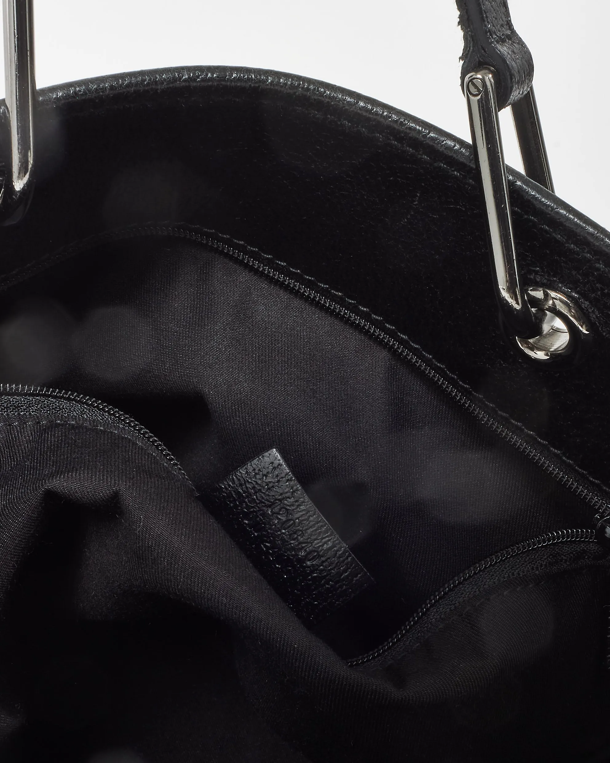 Gucci Black Monogram GG Canvas Eclipse Tote Bag