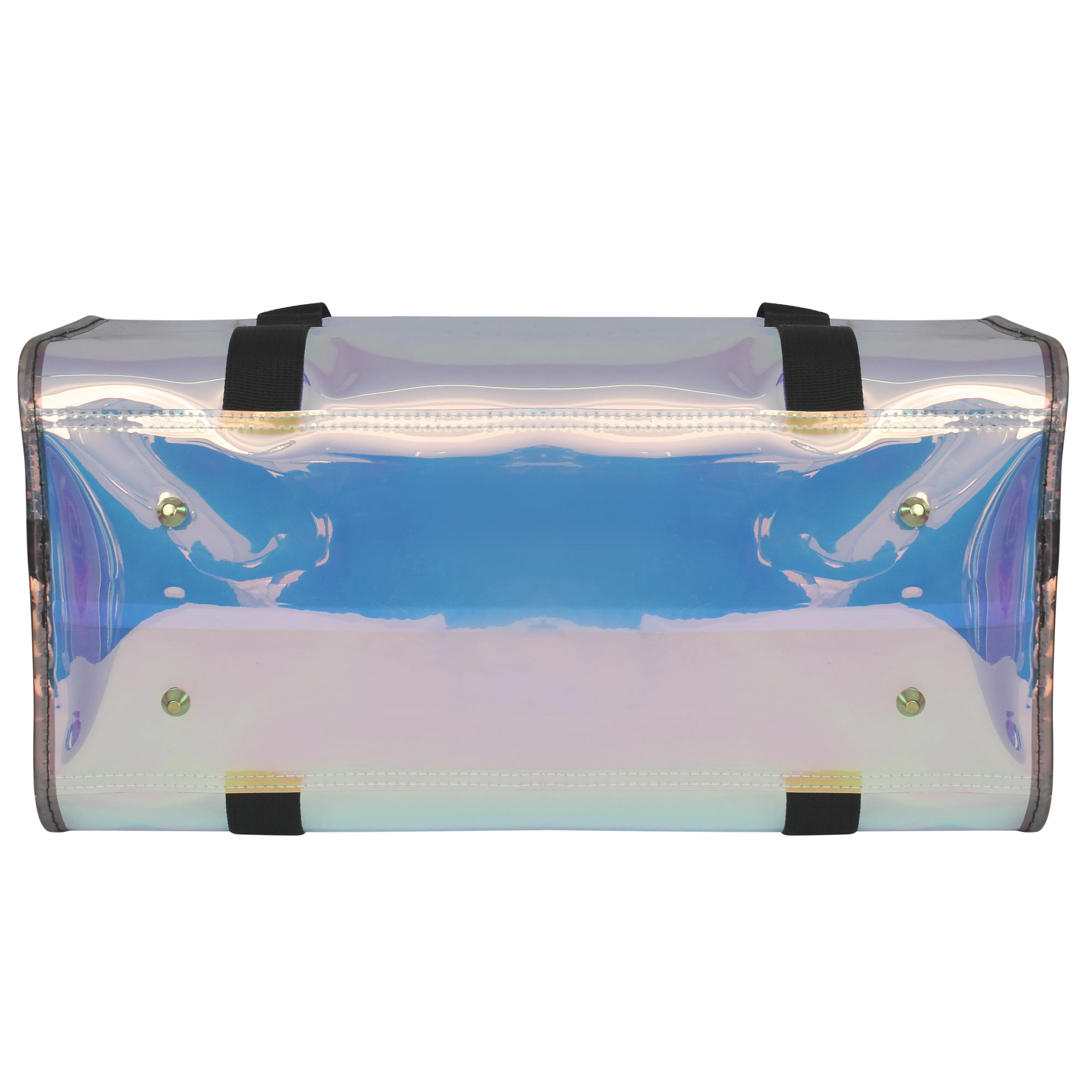 Hamster London Shiny Classic Duffle Bag Black Large