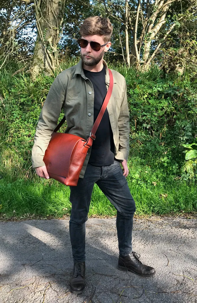 Holden Laptop Messenger Bag - Red