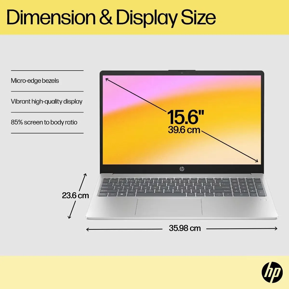 HP 15.6 Inch Laptop - AMD Ryzen™ 5 [15-FC0275AU/15-FC0276AU]