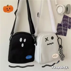 Kawaii Goth Cute Ghost Shoulder Bag