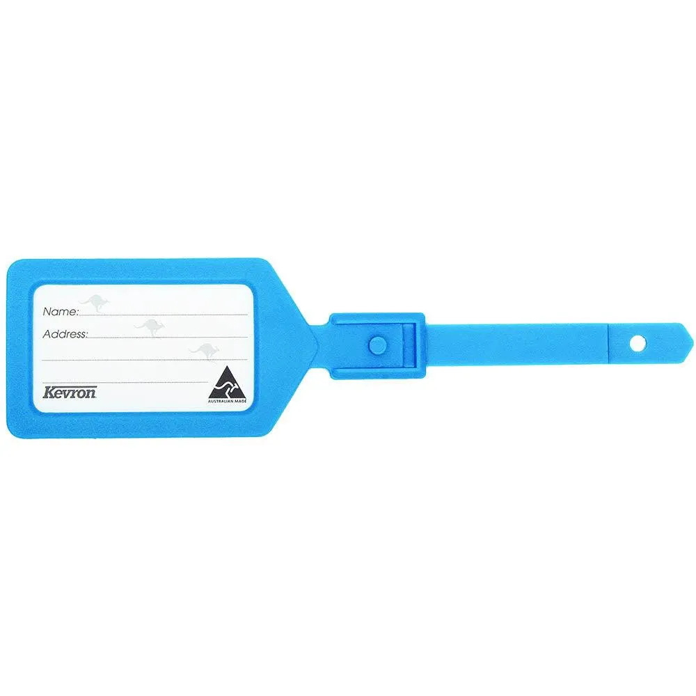 Kevron Id4 Luggage Tags Light Blue Bag 25