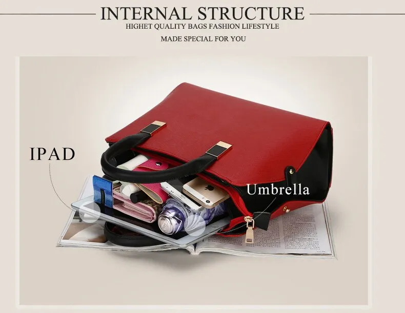 Leather Handbags Fashion Ladies Shoulder Bag