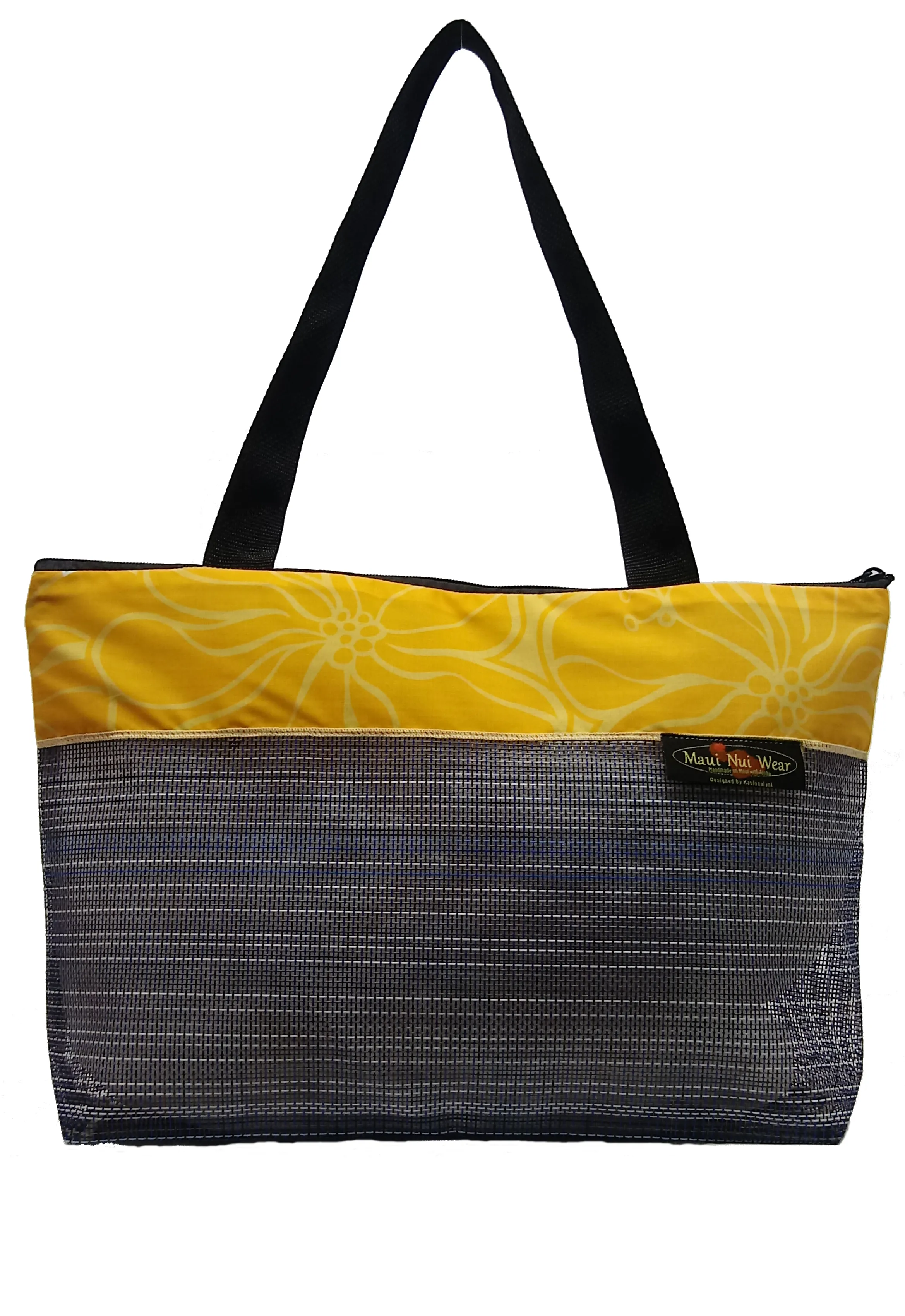 Lg Mesh Tote Bag Makana Melemele `Ekahi