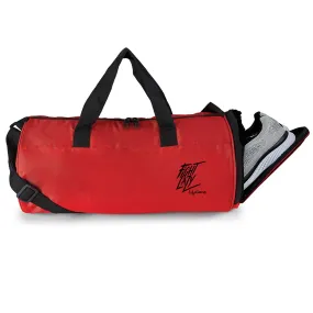 Lifelong LLGB01 Gym Bag|Unisex Gym Bags|Adjustable Shoulder Bag for Men|Duffle Gym Bags for Men|Carry Gym Accessories|Fitness Bag|Sports &Travel Bag|Gym kit Bag (Red, 6 Months Warranty)