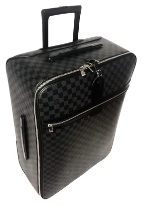 Louis Vuitton Business Pegase 65 Graphite Suitcase Luggage Bag   Garment Bag