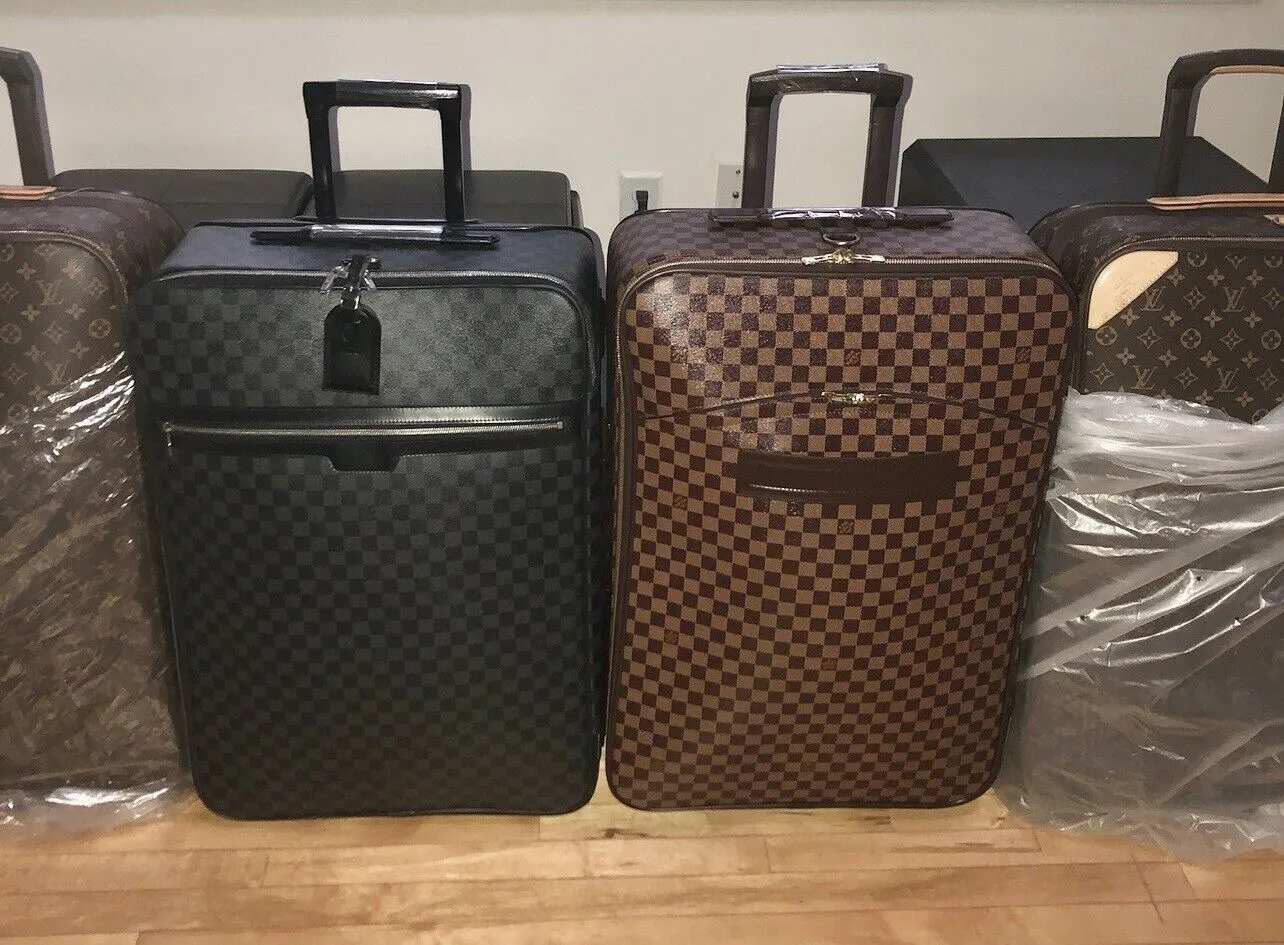 Louis Vuitton Business Pegase 65 Graphite Suitcase Luggage Bag   Garment Bag